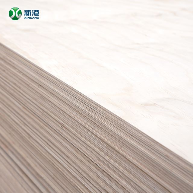 Hot Press Plywood 1200mmx2400mm Poplar Plywood Commercial Plywood Sheet