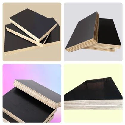 Dub zaj duab xis ntsib Formwork Plywood xim av xim zaj duab xis ntsib Plywood