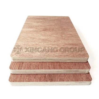 9mm Resistant To Deformation Wood Grain Bintangor Plywood Rau Ntim