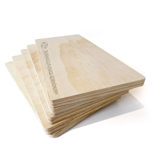 High Quality Pine Plywood Factory Price 3mm 6mm 9mm 12mm 15mm 18mm For Construction