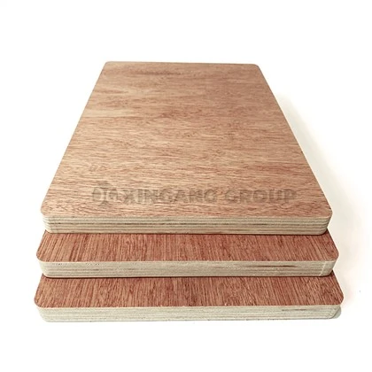 Factory Custom Size Bintangor/okoume Veneer Bookshelf Plywood E1 Glue Commercial Plywood