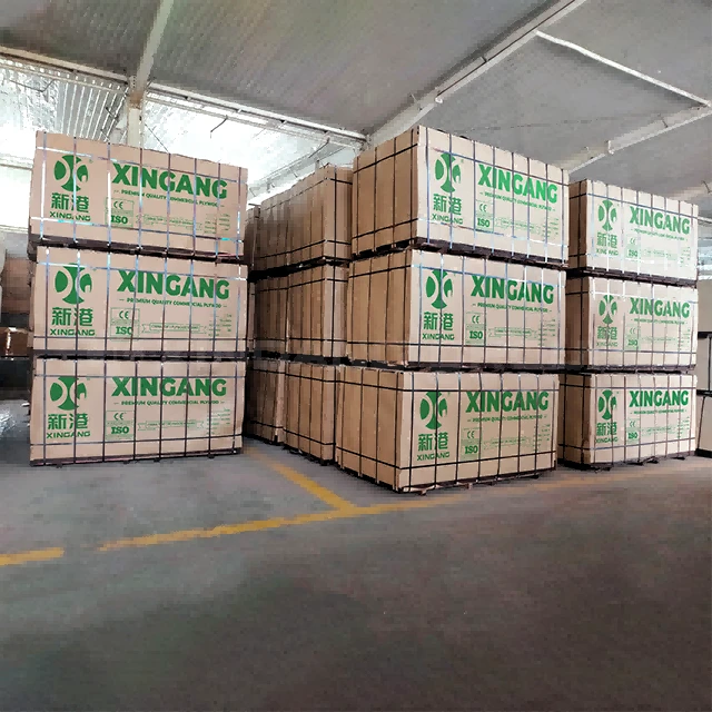 9mm 12mm 18mm White Melamine Plywood Laminated Plywood high quality